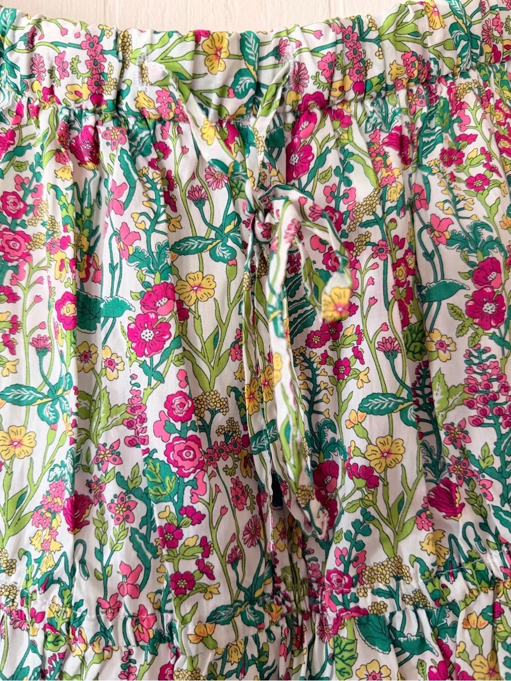 J. Crew Floral Liberty London Tiered Mini Skirt